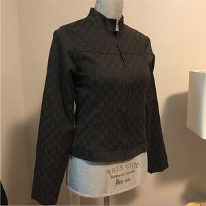 Gucci racer monogram jacket